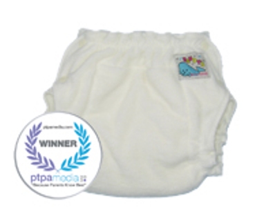 Mother Ease Sandy's Unbleached Fitted Diaper-Newborn